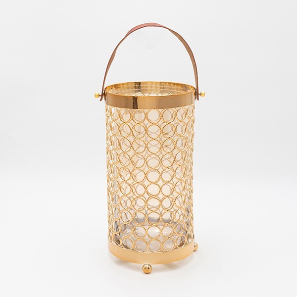 ΦΑΝΑΡΙ ΜΕΤΑΛΛΙΚΟ ΧΡΥΣΟ 14x27cm