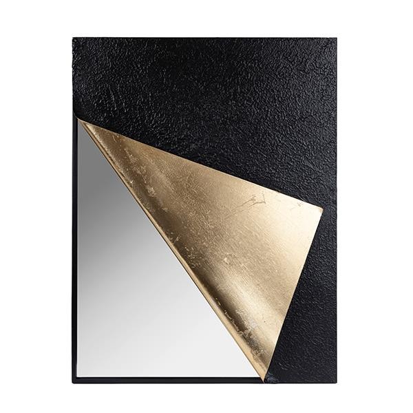 ΔΙΑΚΟΣΜΗΤΙΚΟ ΜΕΤΑΛΛΙΚΟ ΜΑΥΡΟ -ΧΡΥΣΟ – ΛΕΥΚΟ 52.5x6x70cm