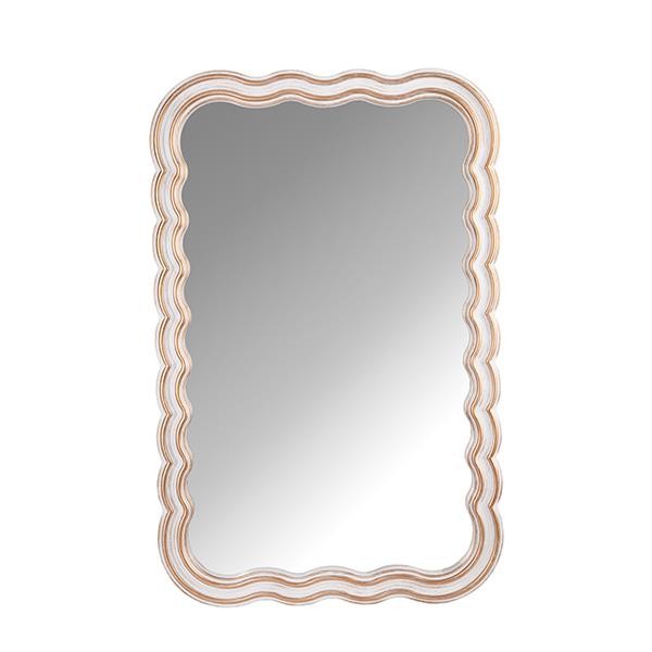 ΚΑΘΡΕΦΤΗΣ ΠΛΑΣΤΙΚΟΣ ΛΕΥΚΟΣ – ΧΡΥΣΟΣ 50.5×4.5x69cm