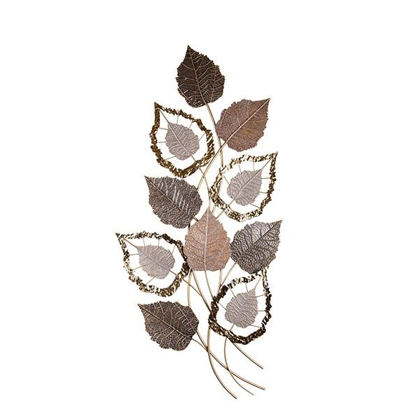 ΔΙΑΚΟΣΜΗΤΙΚΟ ΦΥΛΛΑ ΜΕΤΑΛΛΙΚΟ ΧΡΥΣΟ – ΚΑΦΕ 63.5x5x129xcm