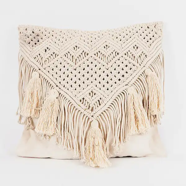 ΜΑΞΙΛΑΡΙ ΜΑΚΡΑΜΕ ΜΠΕΖ 45x45cm