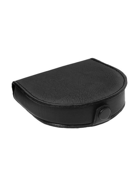 Ανδρικό Δερμάτινο Πορτοφόλι Κερμάτων Lavor 70 μαύρο