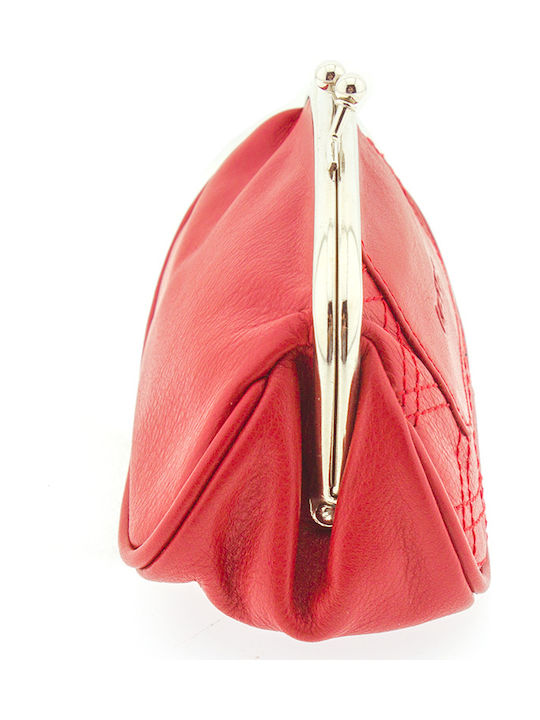 Γυναικείο Δερμάτινο Πορτοφόλι Lavor 3444 κόκκινο