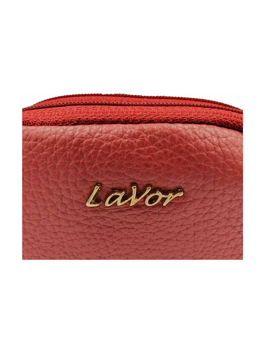 Γυναικείο Δερμάτινο Πορτοφόλι Lavor 5990 κόκκινο