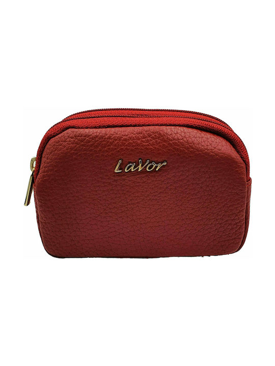 Γυναικείο Δερμάτινο Πορτοφόλι Lavor 5990 κόκκινο Γυναικείο Δερμάτινο Πορτοφόλι Lavor 5990 κόκκινο