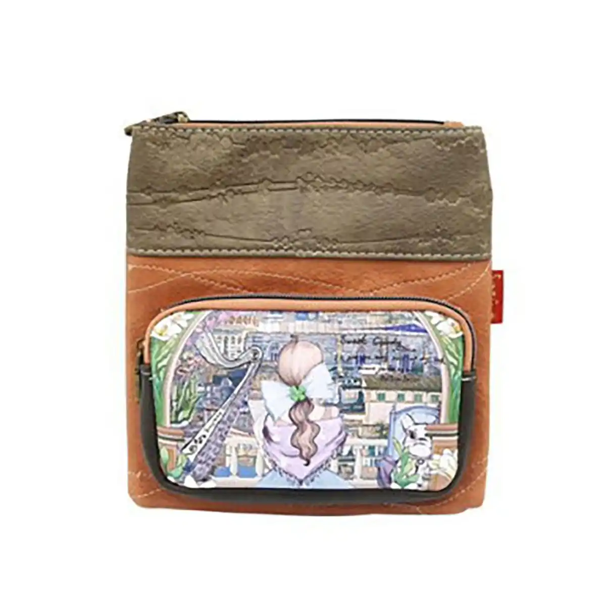 Γυναικεία τσάντα χιαστί Sweet Candy με 2 θέσεις CGC074-8 City