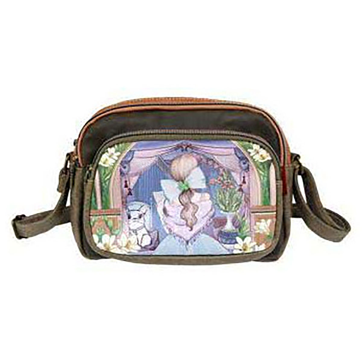 Γυναικεία τσάντα χιαστί Sweet Candy με 4 τσέπες CGC263 Autobus