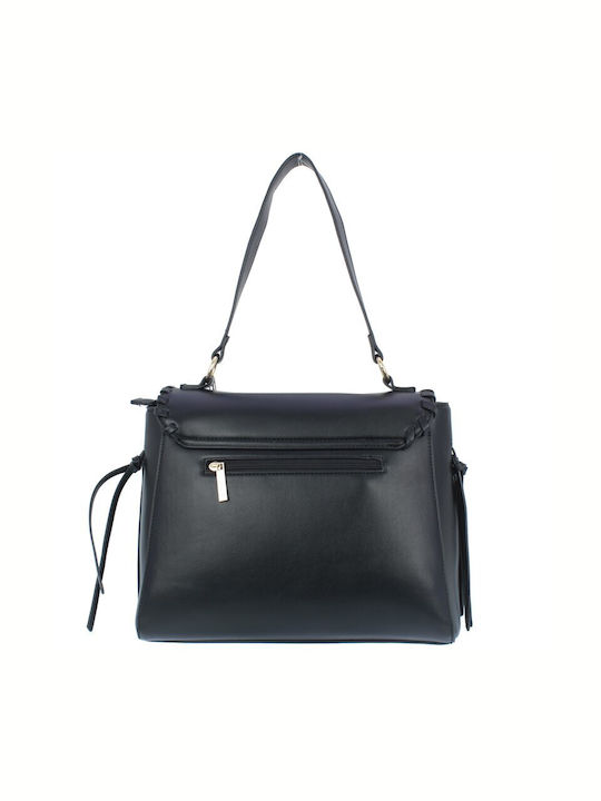 Verde Γυναικεία τσάντα ώμου 16-6302 Μαύρο