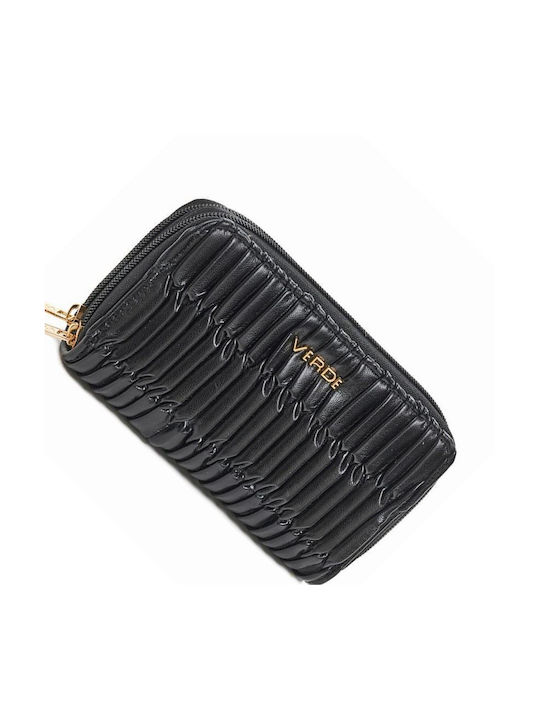 Verde Γυναικείο Πορτοφόλι Μεγάλο 18-1220 Μαύρο