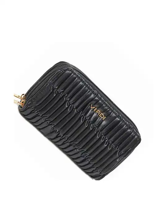 Verde Γυναικείο Πορτοφόλι Μεγάλο 18-1220 Μαύρο