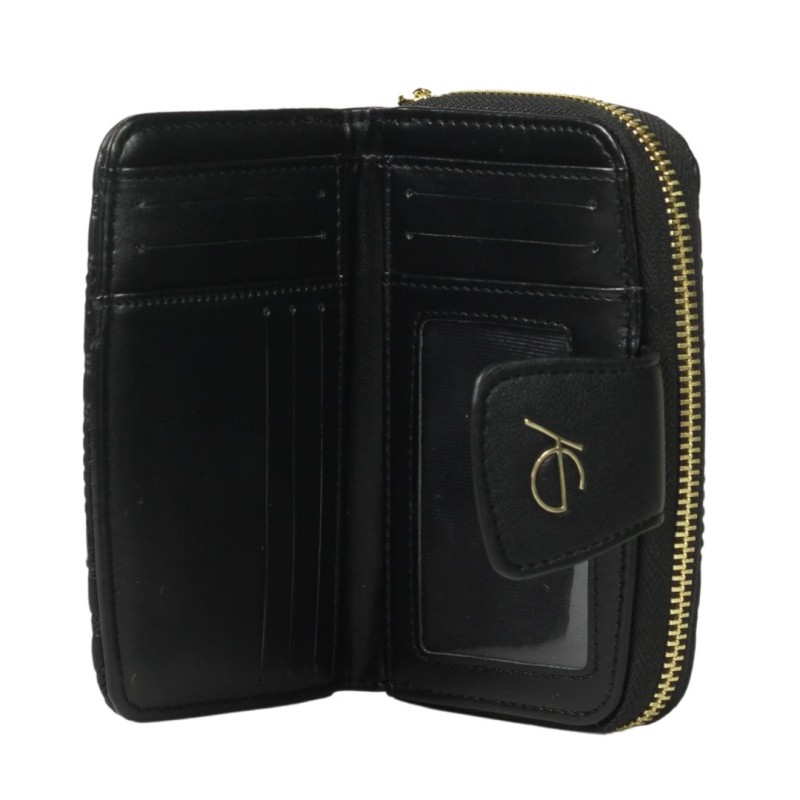 Μαύρο πορτοφόλι μαίανδρος Glados Μαύρο πορτοφόλι μαίανδρος Glados