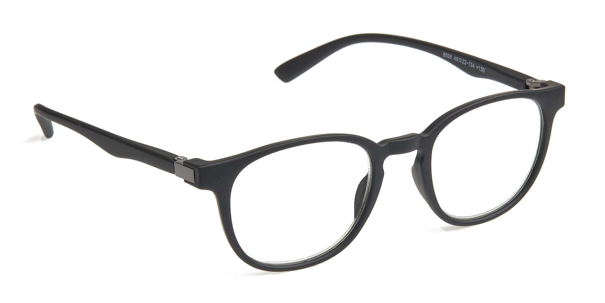 Γυαλιά διαβάσματος-πρεσβυωπίας Άθραυστα με φίλτρο προστασίας για υπολογιστή με ευέλικτες ελαστικές αρθρώσεις που ανοίγουν τους βραχίονες μέχρι 180 μοίρες 8006 μαύρο