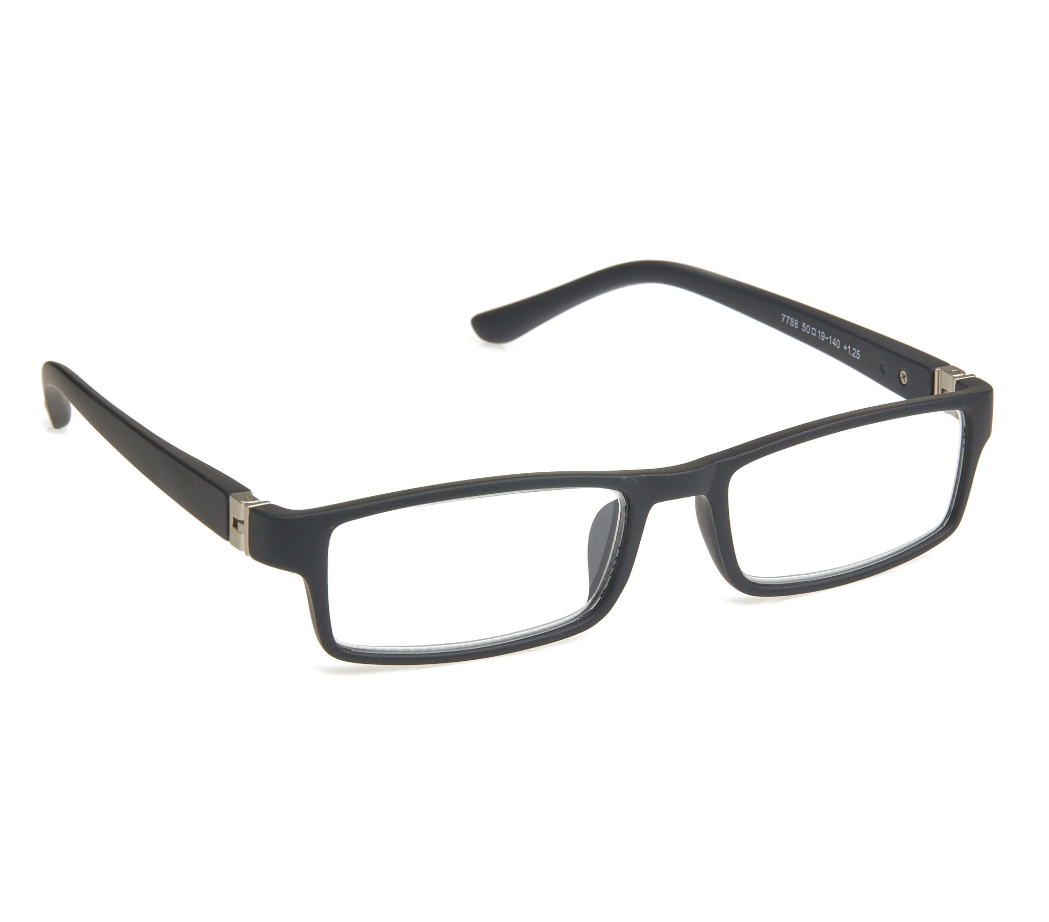 Γυαλιά πρεσβυωπίας Άθραυστα Με ευέλικτες ελαστικές αρθρώσεις που ανοίγουν τους βραχίονες μέχρι 180 μοίρες 7788 μαύρο