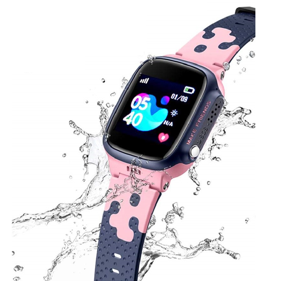 Παιδικό Ρολόι με GPS Tracker και Videoκλήση και Κουμπί πανικού G45 GPS Ροζ