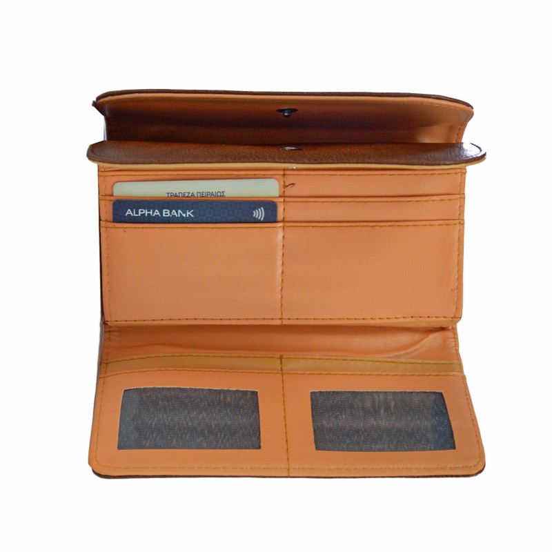 Γυναικείο πορτοφόλι abella - Κόκκινο