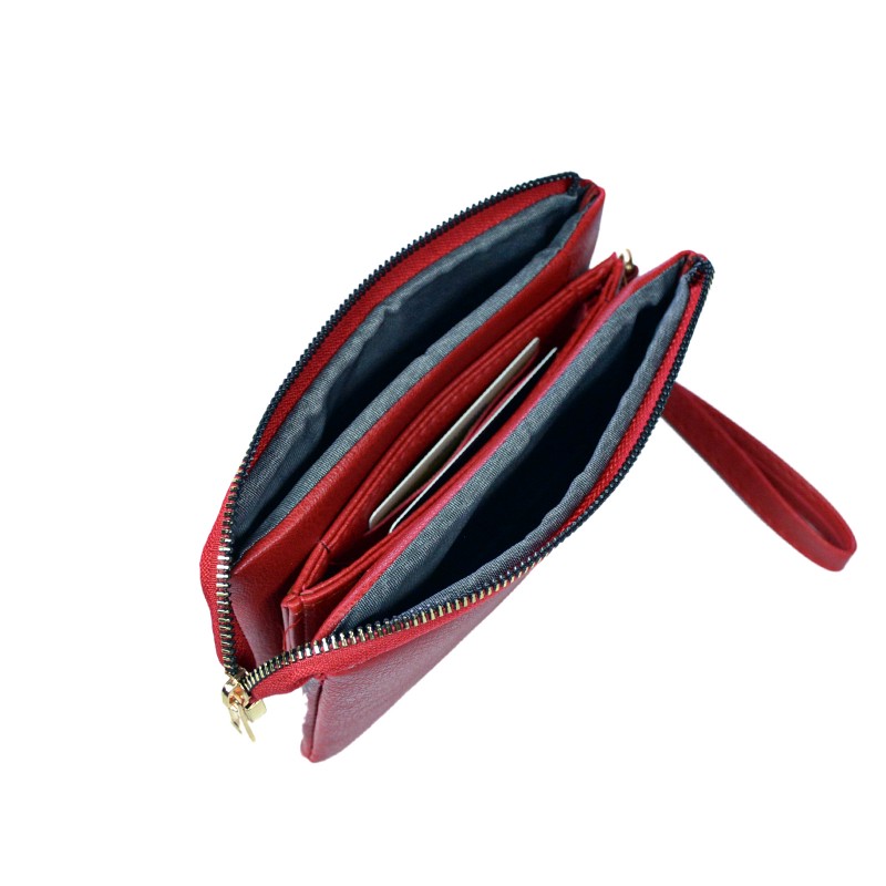 Γυναικείο πορτοφόλι fina – Κόκκινο