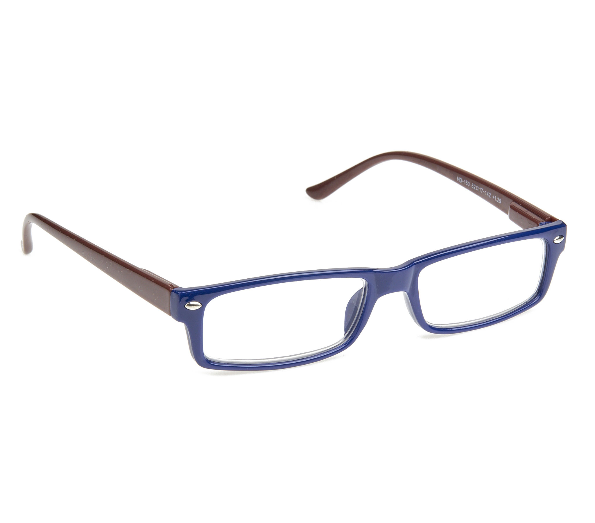 Γυαλιά πρεσβυωπίας Άθραυστα Με ευέλικτες ελαστικές αρθρώσεις που ανοίγουν τους βραχίονες μέχρι 180 μοίρες HD-150 μπλε