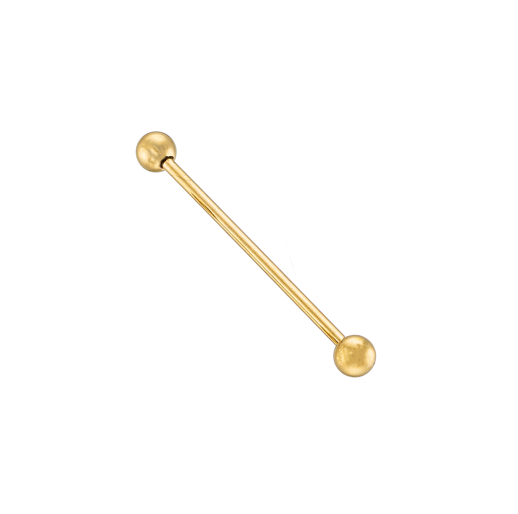 Sequoia Σκουλαρίκι Piercing barbell/μπάρα Ατσάλι I-00402-3 (1.6*18*5*5)