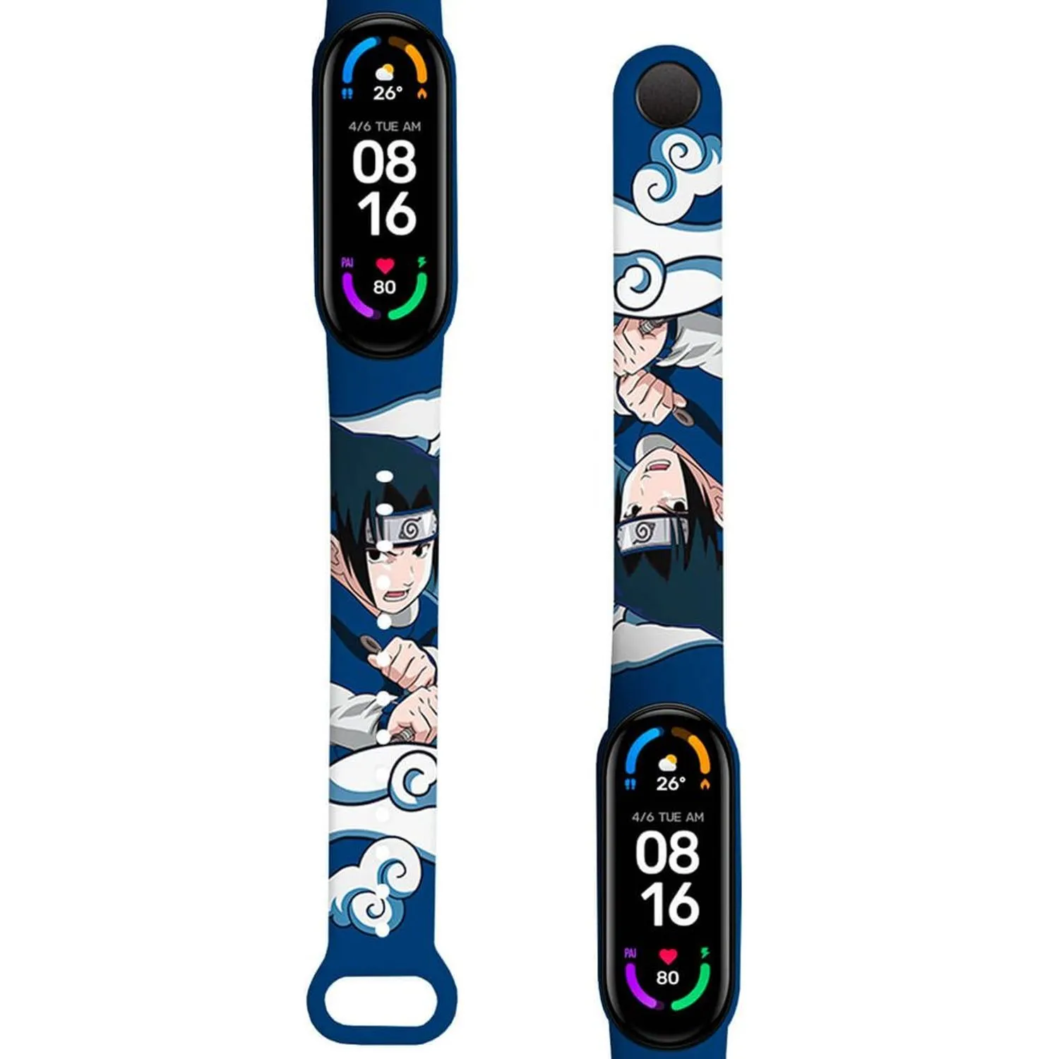 Παιδικό Αδιάβροχο Ρολόι Naruto με οθόνη Led AG-045 Μπλε