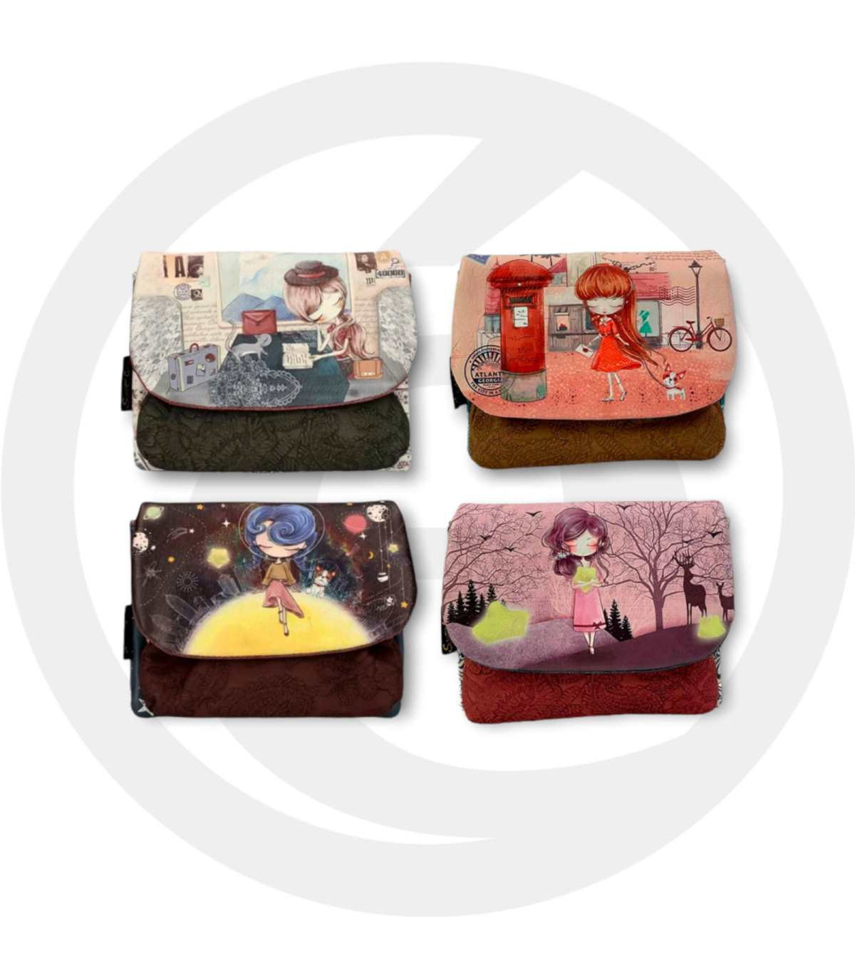 Γυναικείο πορτοφόλι Sweet Candy CGC084-2 Beige