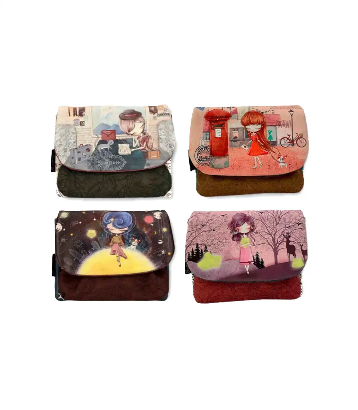 Γυναικείο πορτοφόλι Sweet Candy CGC084-2 ORANGE Γυναικείο πορτοφόλι Sweet Candy CGC084-2 ORANGE