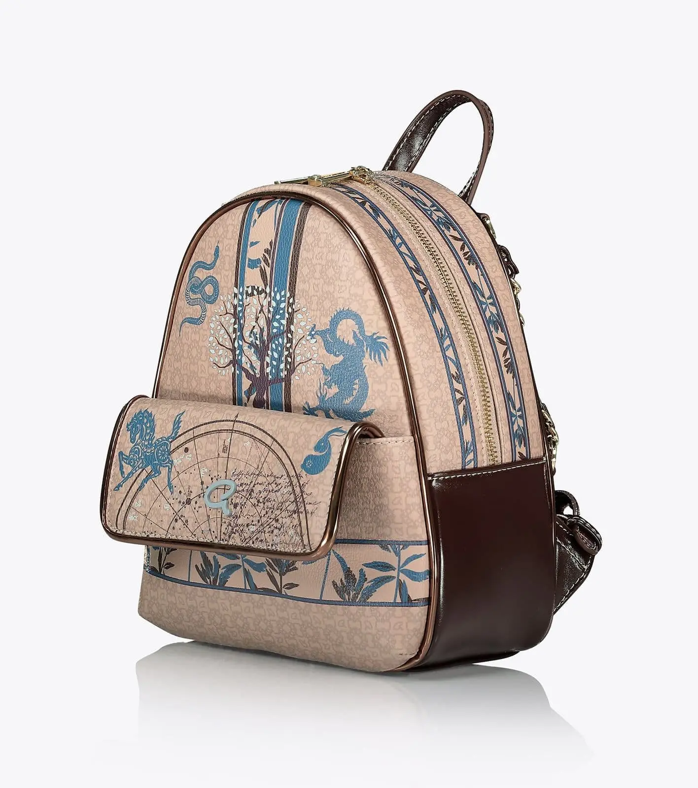 Axel Γυναικείo σακίδιο πλάτης Miranda Κύκλος της ζωής μπεζ 1023-0451 Axel Γυναικείo σακίδιο πλάτης Miranda Κύκλος της ζωής μπεζ 1023-0451