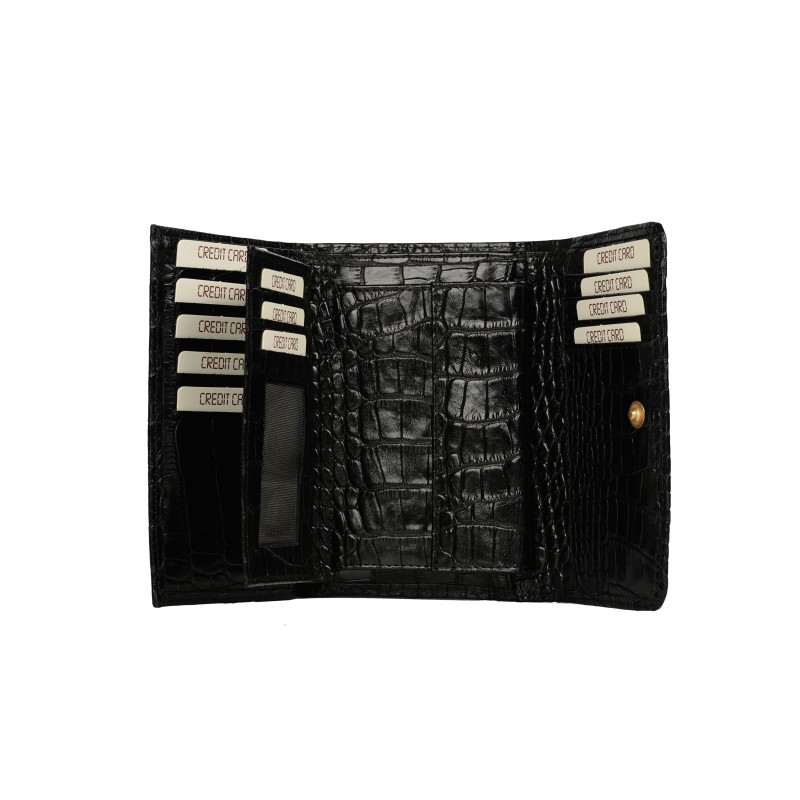 Γυναικείο πορτοφόλι Raimondina – Μαύρο