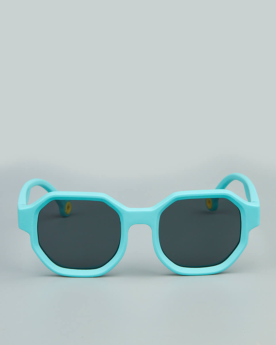 Παιδικά Γυαλιά Ηλίου με Πολωτικούς Φακούς και Γεωμετρικό Σκελετό S-158 black