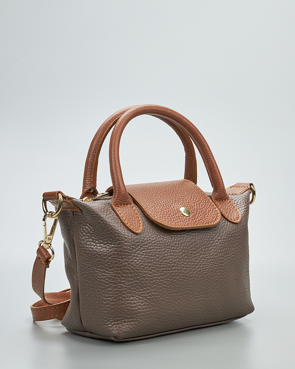 Γυναικεία Mini Τσάντα από 100% Γνήσιο Δέρμα – Sequoia Leather SEQ-16-6000 Καφέ