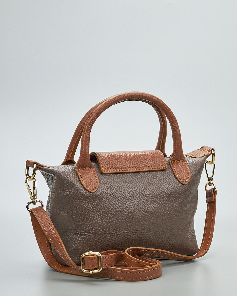 Γυναικεία Mini Τσάντα από 100% Γνήσιο Δέρμα – Sequoia Leather SEQ-16-6000  Καφέ