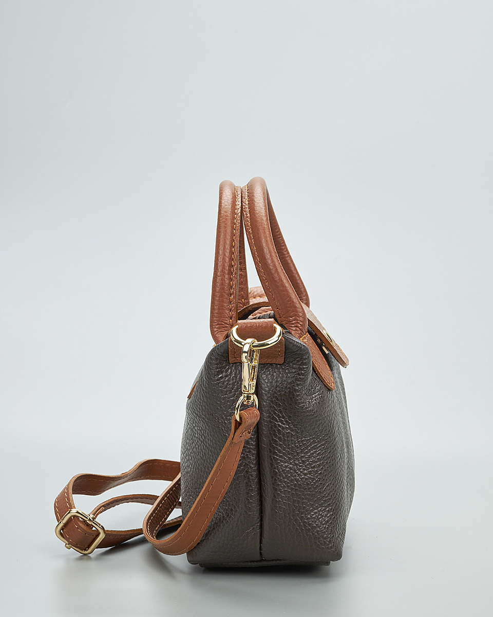 Γυναικεία Mini Τσάντα από 100% Γνήσιο Δέρμα – Sequoia Leather SEQ-16-6000 Σκούρο Καφέ Γυναικεία Mini Τσάντα από 100% Γνήσιο Δέρμα – Sequoia Leather SEQ-16-6000 Σκούρο Καφέ