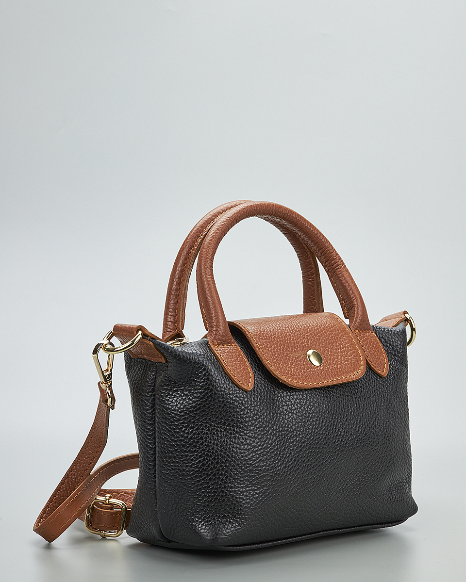 Γυναικεία Mini Τσάντα από 100% Γνήσιο Δέρμα – Sequoia Leather SEQ-16-6000 Μαύρο Γυναικεία Mini Τσάντα από 100% Γνήσιο Δέρμα – Sequoia Leather SEQ-16-6000 Μαύρο