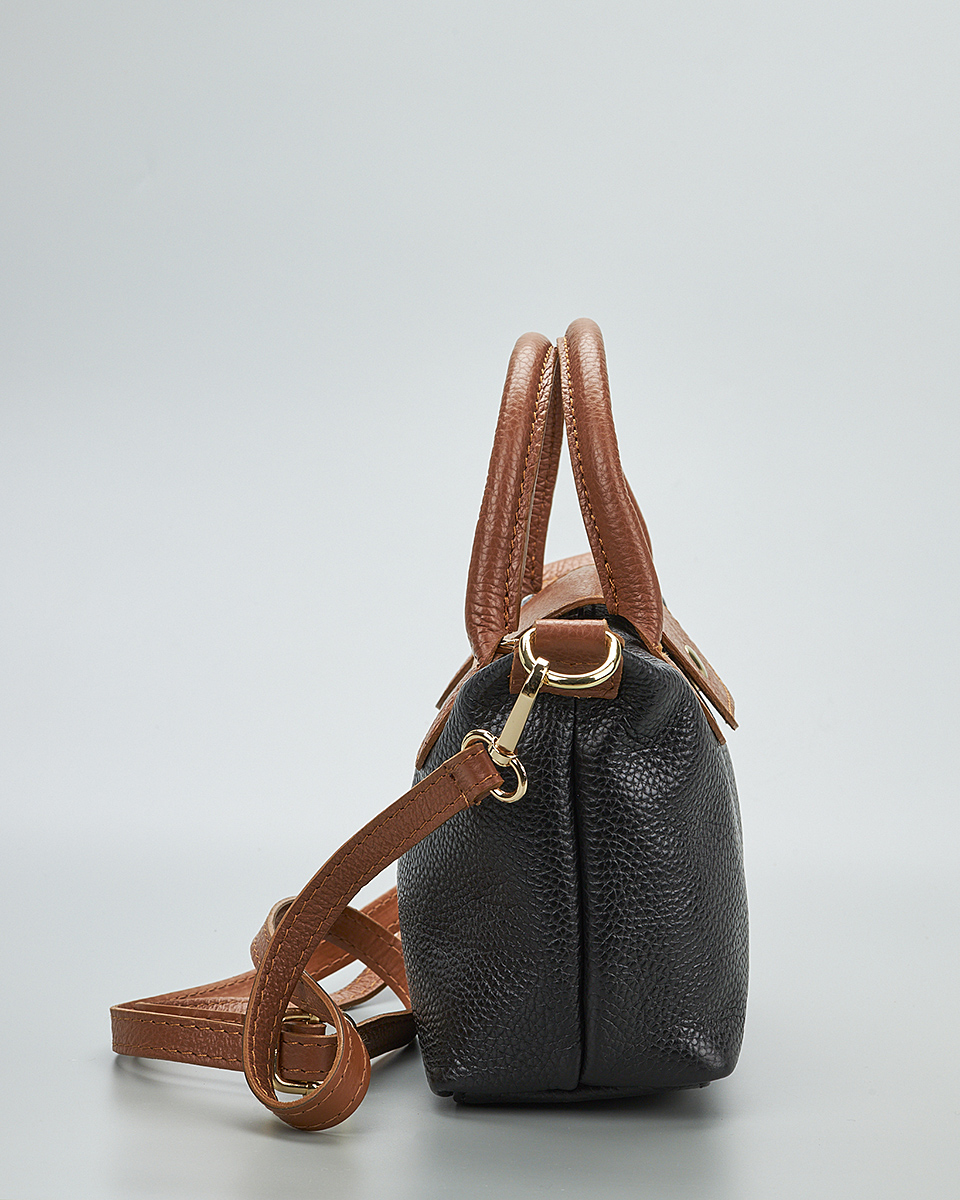 Γυναικεία Mini Τσάντα από 100% Γνήσιο Δέρμα – Sequoia Leather SEQ-16-6000  Μαύρο