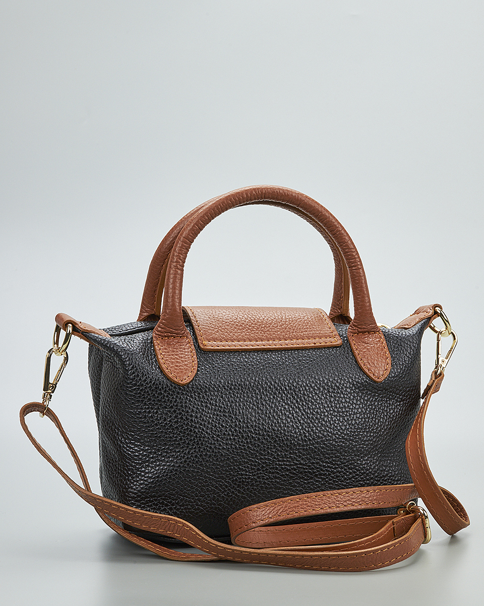 Γυναικεία Mini Τσάντα από 100% Γνήσιο Δέρμα – Sequoia Leather SEQ-16-6000 Μαύρο