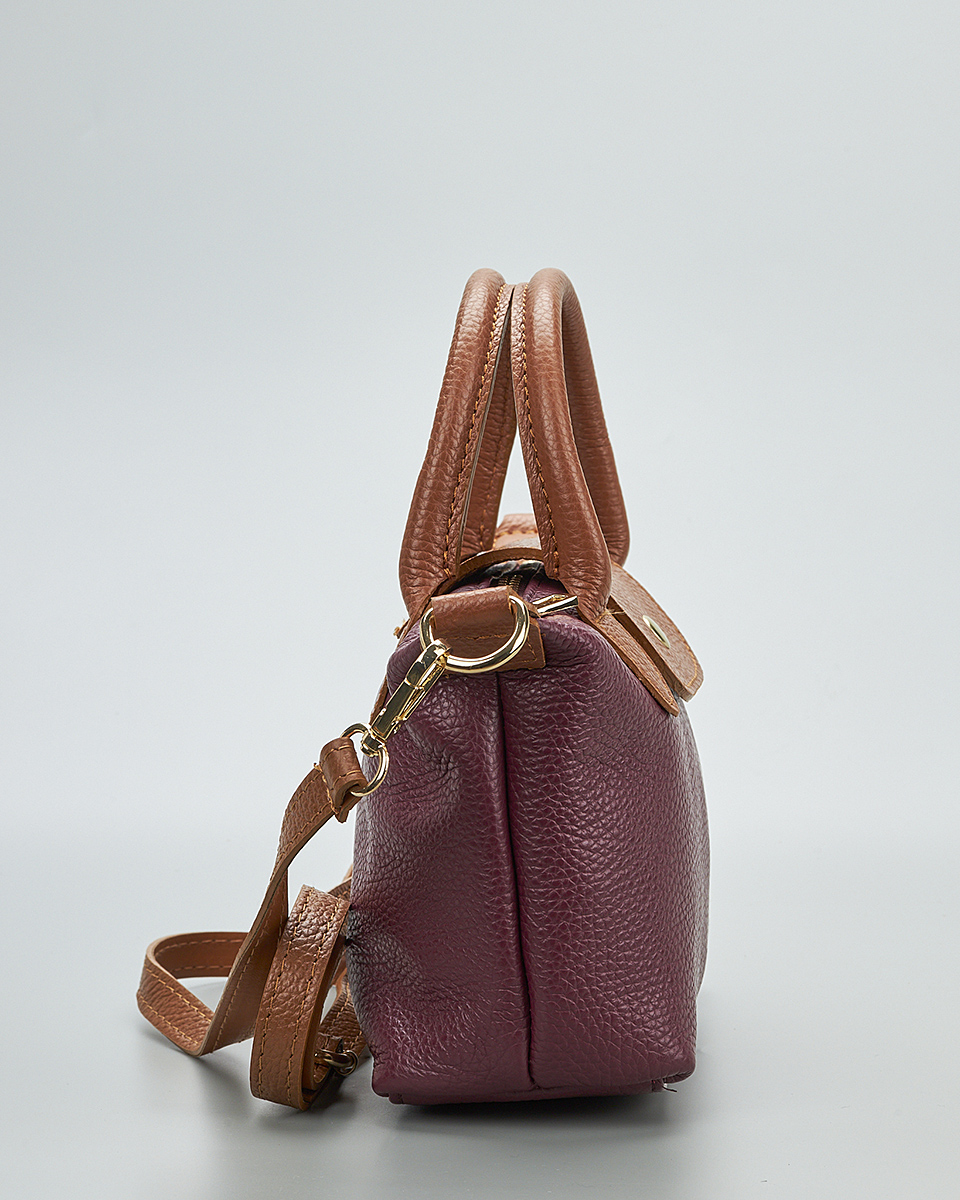 Γυναικεία Mini Τσάντα από 100% Γνήσιο Δέρμα – Sequoia Leather SEQ-16-6000 Μπορντό Γυναικεία Mini Τσάντα από 100% Γνήσιο Δέρμα – Sequoia Leather SEQ-16-6000 Μπορντό