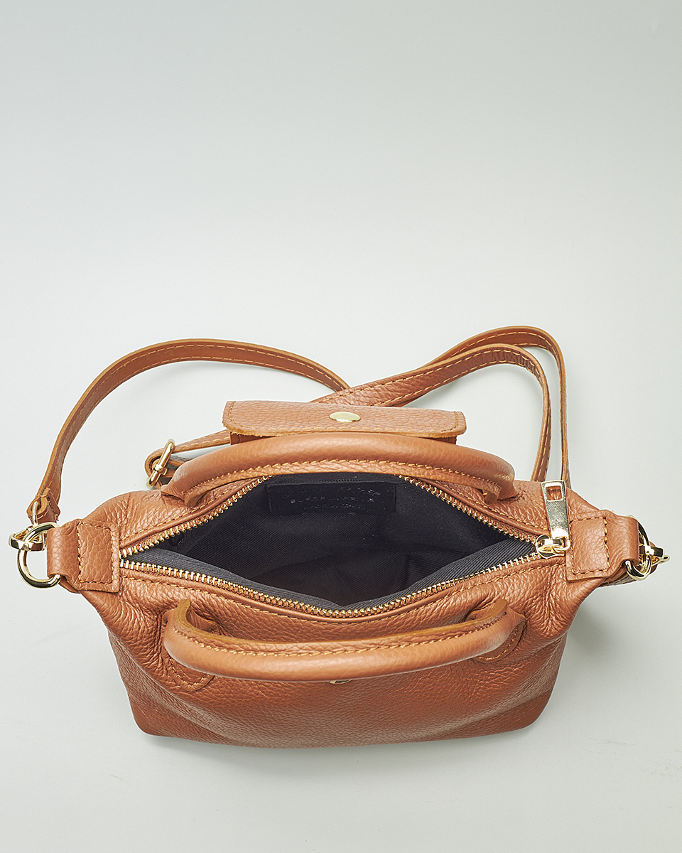 Γυναικεία Mini Τσάντα από 100% Γνήσιο Δέρμα – Sequoia Leather SEQ-16-6000 Μαύρο