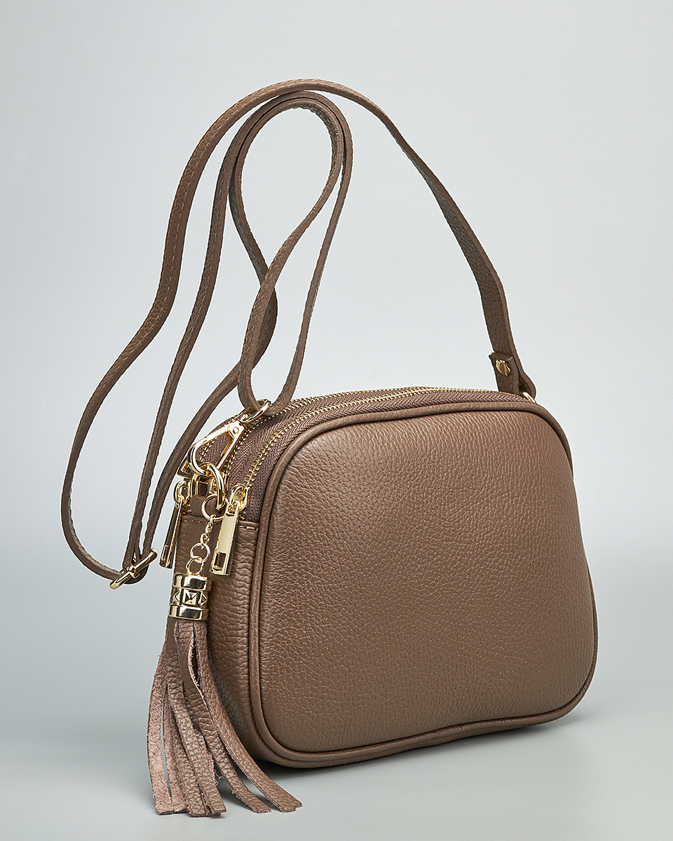 Γυναικεία Τριθέσια Τσάντα Ώμου & Χιαστί από 100% Γνήσιο Δέρμα SEQ-16-1005 Καφέ Γυναικεία Τριθέσια Τσάντα Ώμου & Χιαστί από 100% Γνήσιο Δέρμα SEQ-16-1005 Καφέ