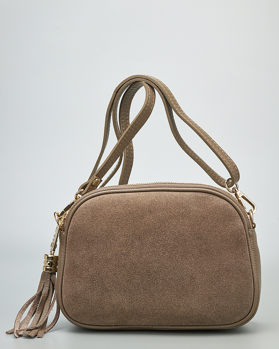 Γυναικεία Καστόρινη Τσάντα Ώμου & Χιαστί από 100% Γνήσιο Δέρμα SEQ-16-1006 Πούρου Γυναικεία Καστόρινη Τσάντα Ώμου & Χιαστί από 100% Γνήσιο Δέρμα SEQ-16-1006 Πούρου