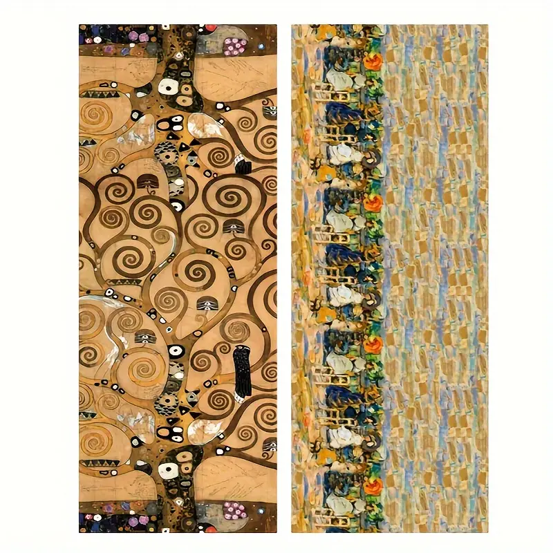 Sequoia Γυναικεία Πασμίνα Διπλής Όψης Klimt Το δέντρο της ζωής