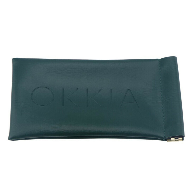 OKKIA δερμάτινη θήκη PETROL GREEN OK046-PG OKKIA δερμάτινη θήκη PETROL GREEN OK046-PG