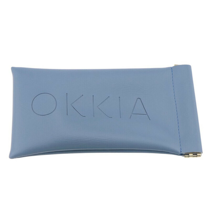 OKKIA δερμάτινη θήκη RIVIERA BLUE OK046-RB OKKIA δερμάτινη θήκη RIVIERA BLUE OK046-RB
