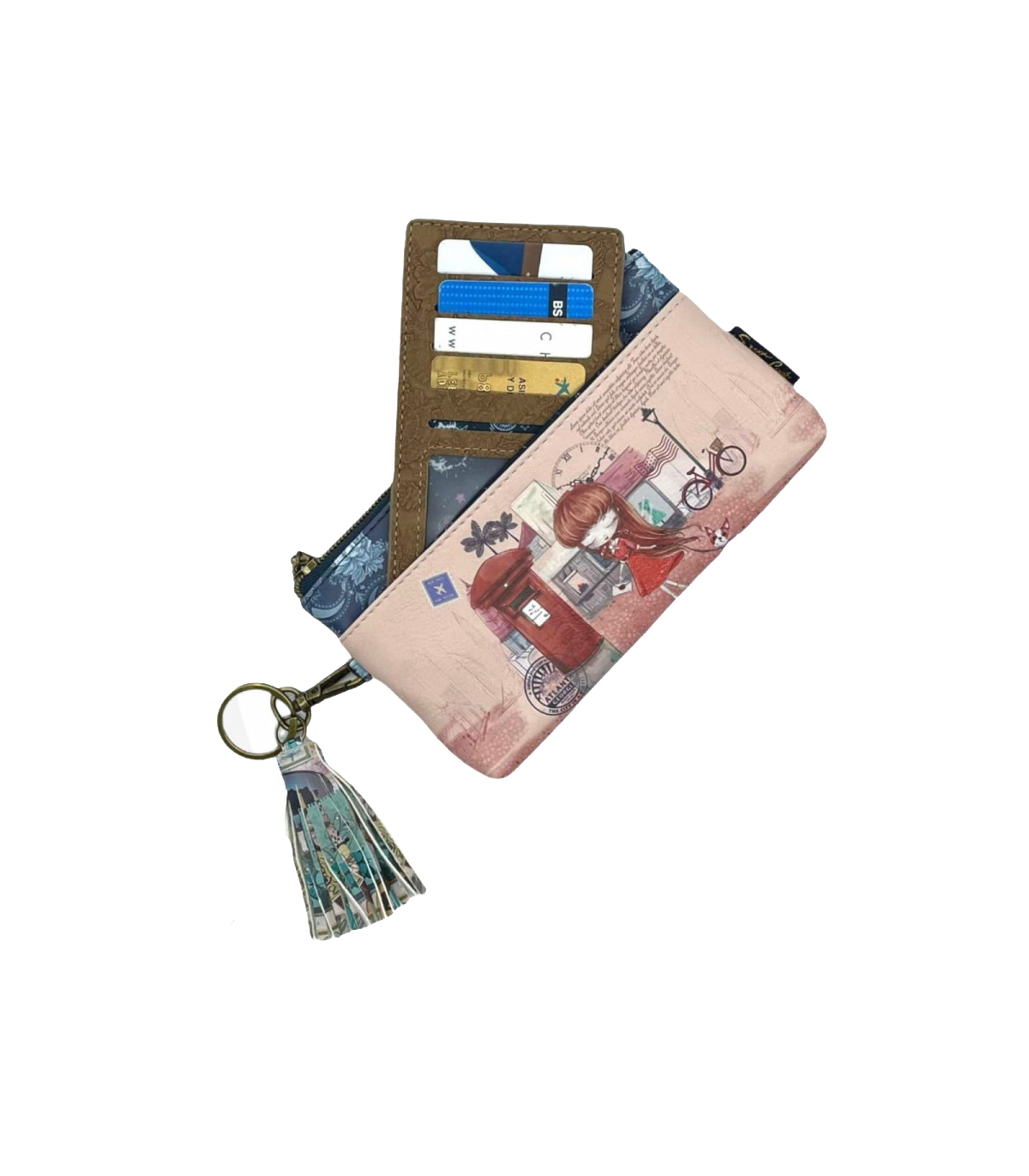 Γυναικείο πορτοφόλι Sweet Candy C-076-4-B ORANGE