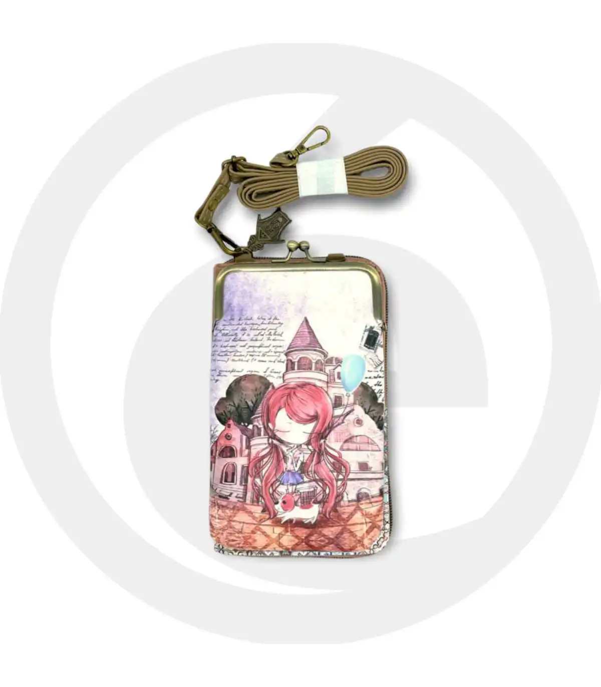 Γυναικείο Τσαντάκι Πορτοφόλι Θήκη κινητού  11,5*20*4 cm Sweet Candy CGC121-1 Atlantis