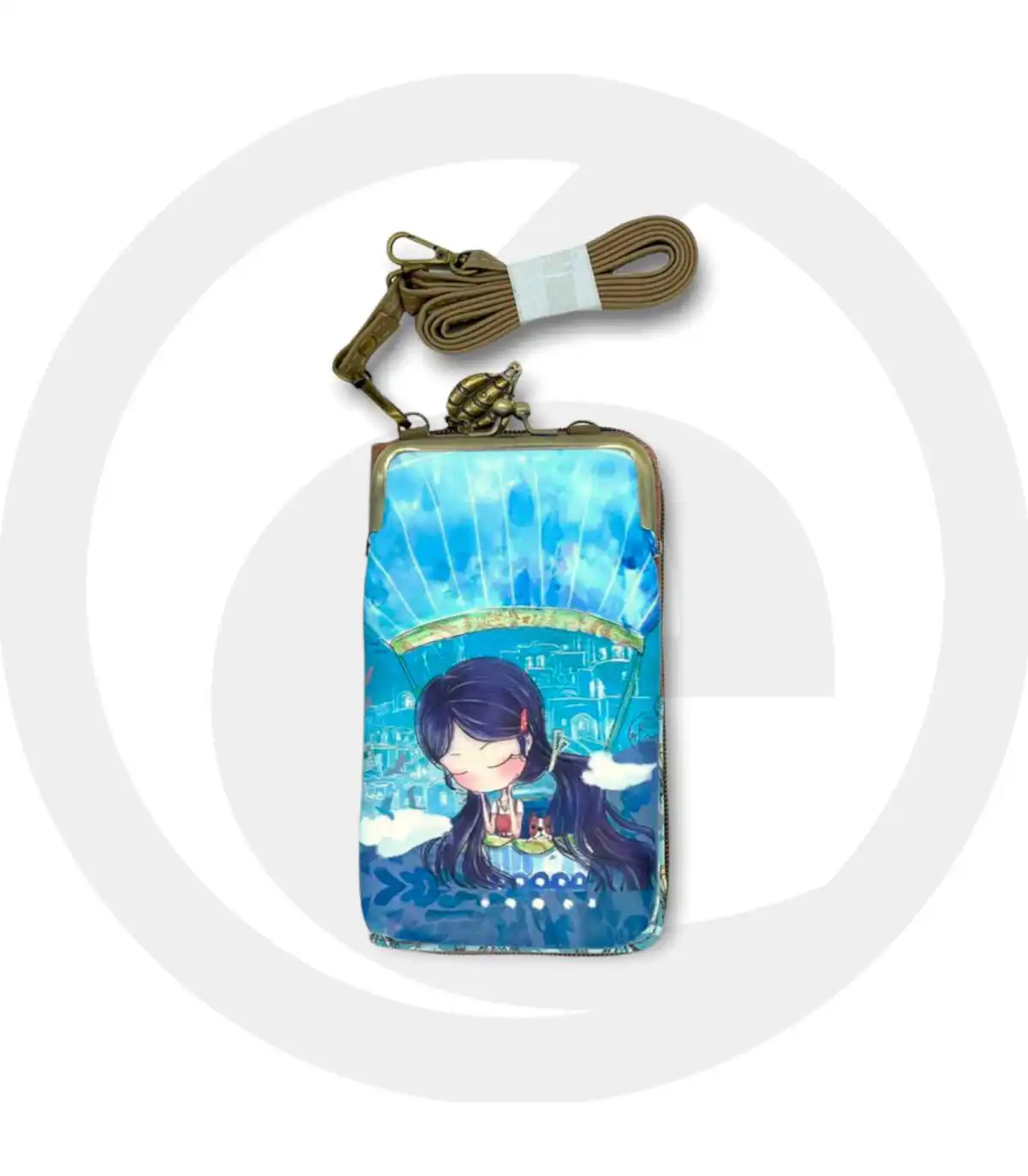 Γυναικείο Τσαντάκι Πορτοφόλι Θήκη κινητού  11,5*20*4 cm Sweet Candy CGC121-1 Atlantis