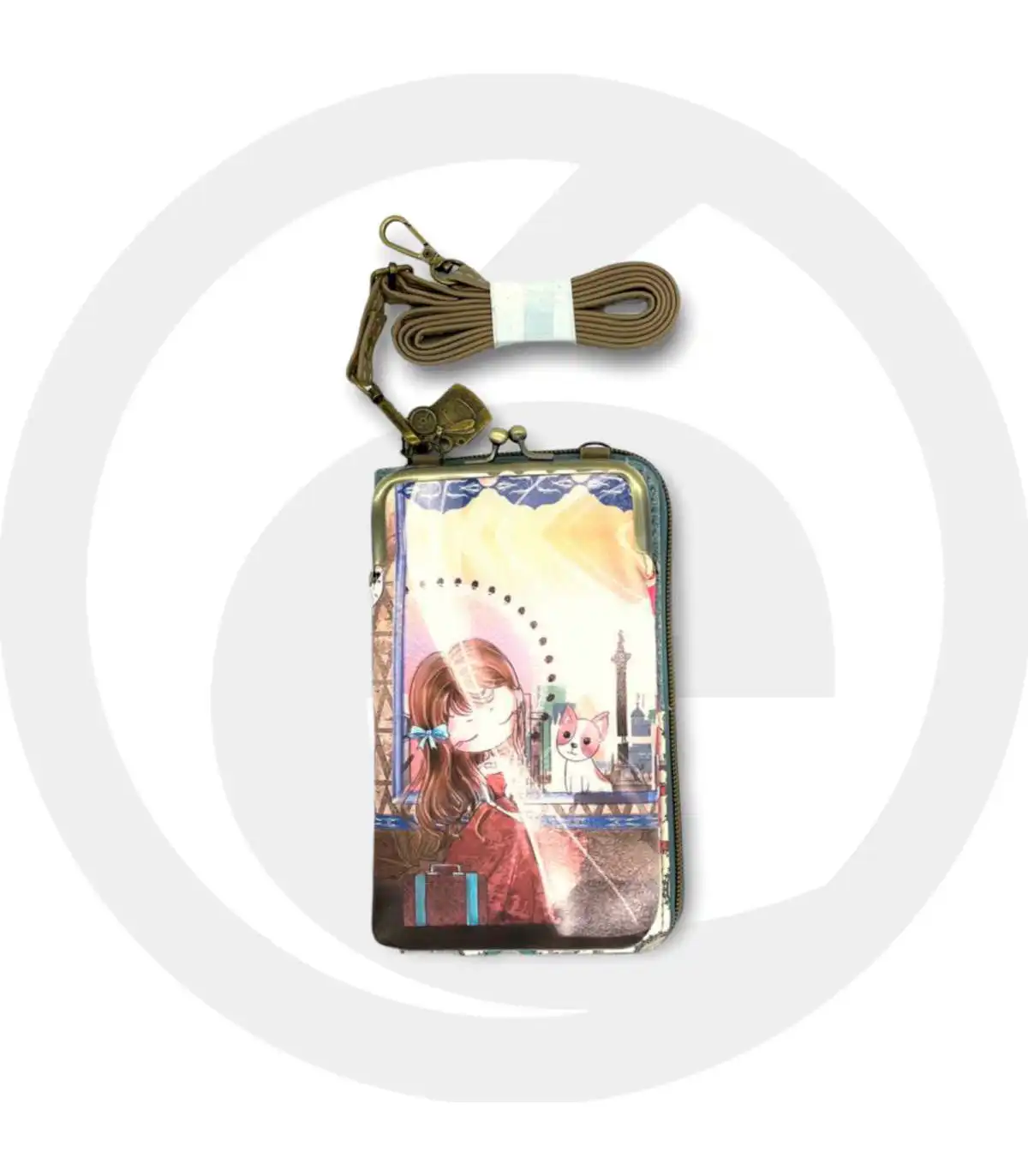 Γυναικείο Τσαντάκι Πορτοφόλι Θήκη κινητού  11,5*20*4 cm Sweet Candy CGC121-1 Atlantis