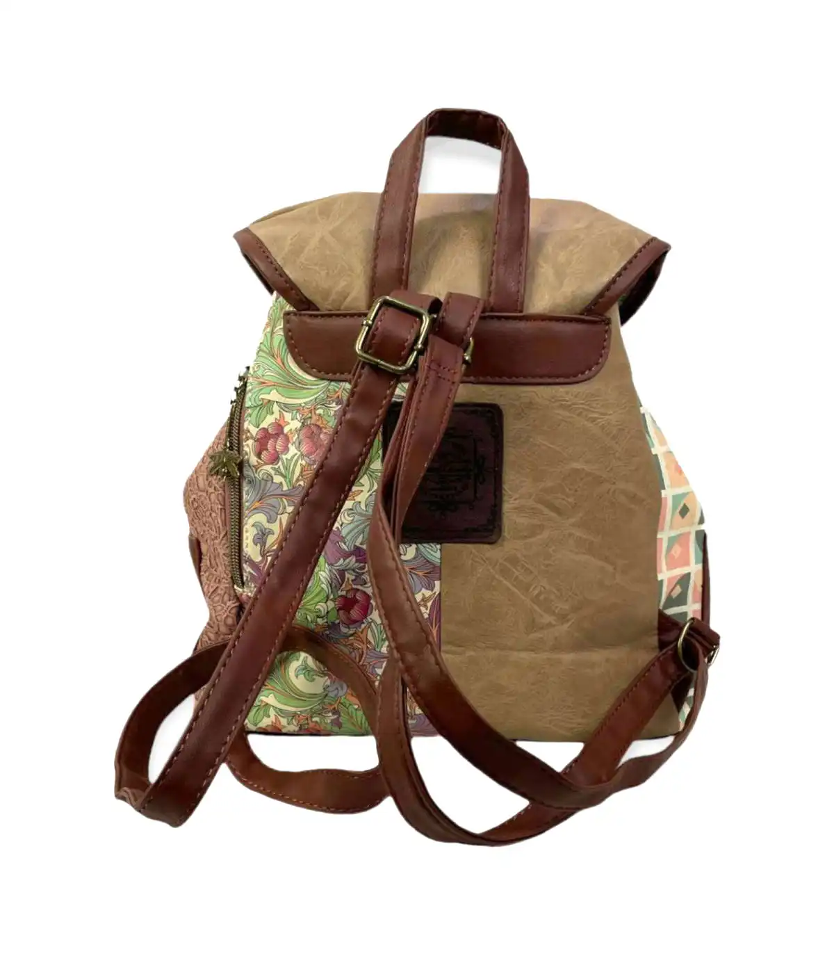 Γυναικεία Τσάντα Πλάτης Sweet Candy CGC168 Flowers ροζ Γυναικεία Τσάντα Πλάτης Sweet Candy CGC168 Flowers ροζ