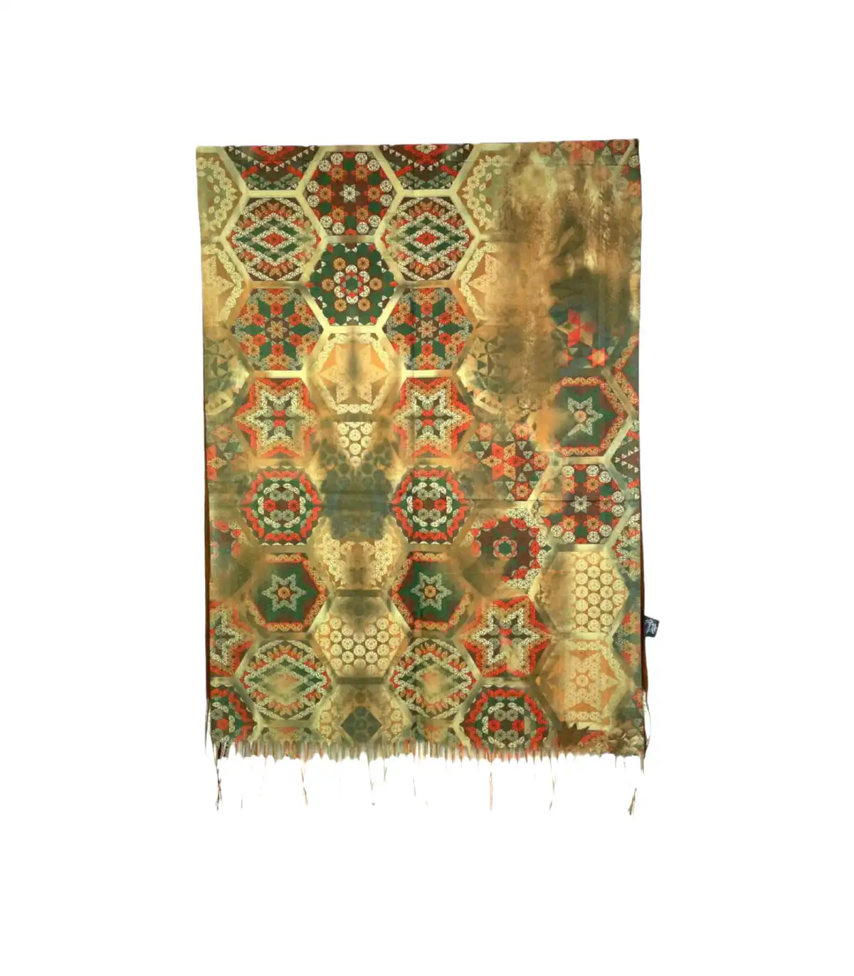 Γυναικείο Φουλάρι με διακοσμητικά κρόσσια Sweet Candy CGC227 Espejo