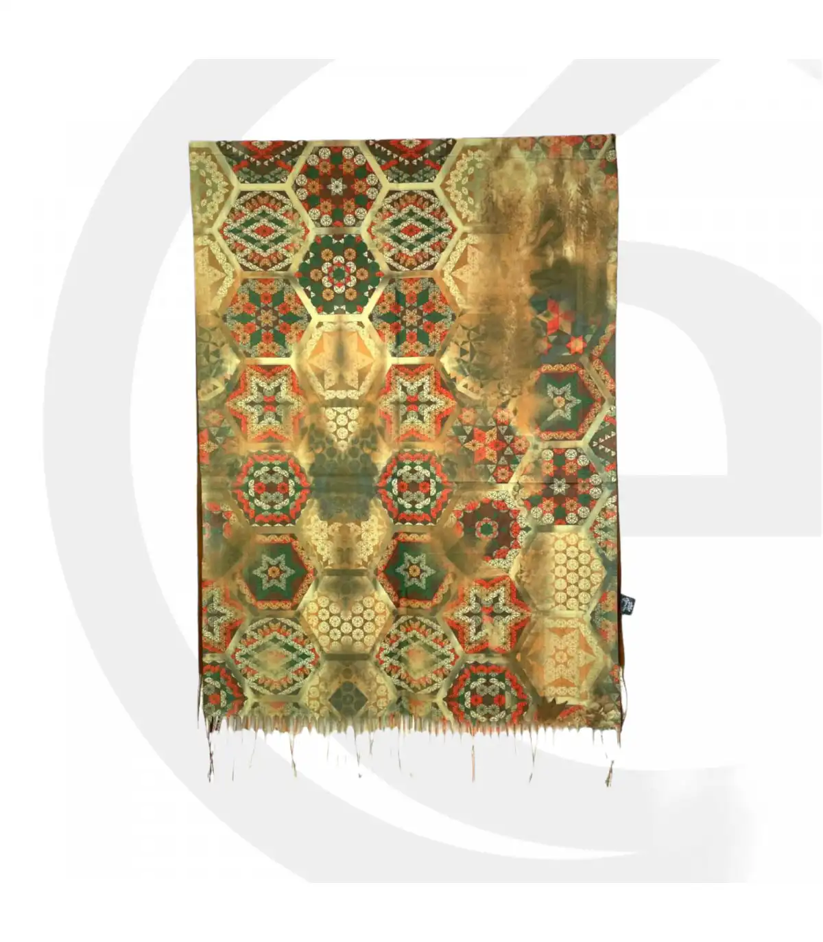 Γυναικείο Φουλάρι με διακοσμητικά κρόσσια Sweet Candy CGC227 Espejo