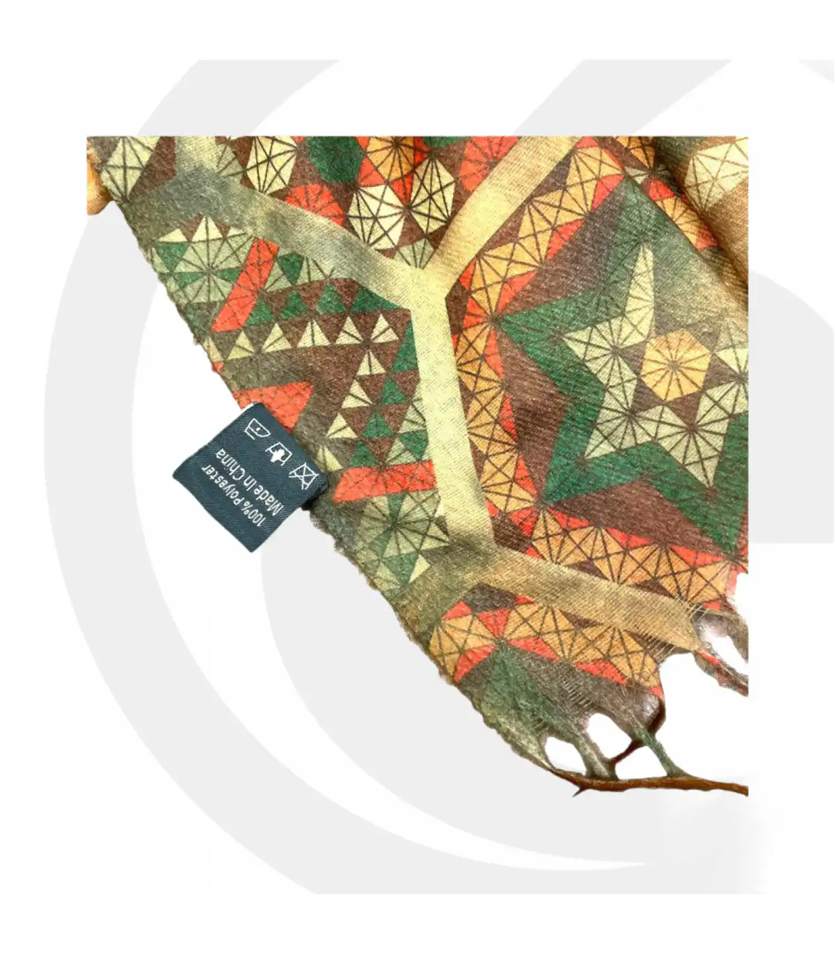 Γυναικείο Φουλάρι με διακοσμητικά κρόσσια Sweet Candy CGC227 Espejo