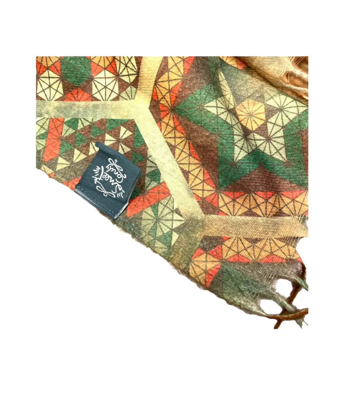 Γυναικείο Φουλάρι με διακοσμητικά κρόσσια Sweet Candy CGC227 Espejo